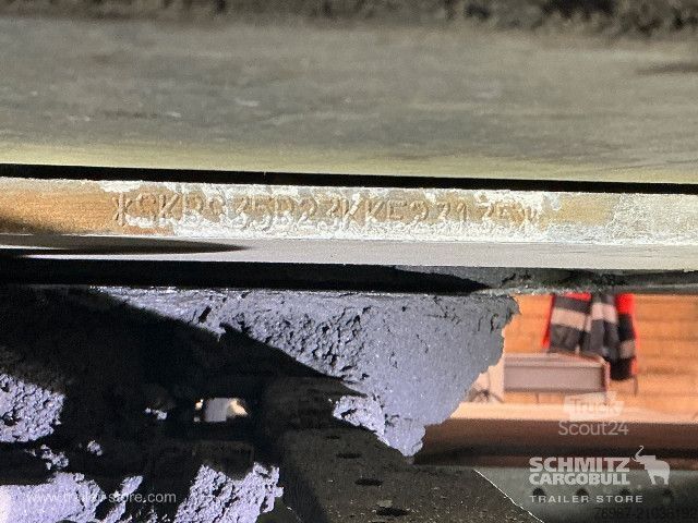 Semi-remorque fourgon Kel-Berg Trockenfrachtkoffer Standard Ladebordwand