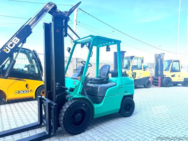 4kolový vysokozdvižný vozík Mitsubishi FD35NT /Diesel/Only 6012 hours/New Price
