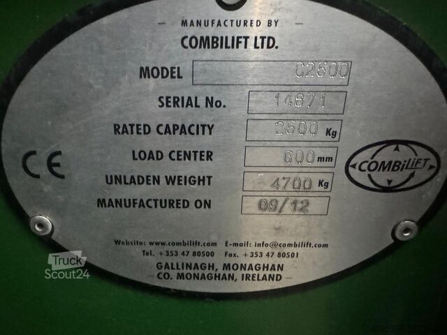 čtyřcestný vysokozdvižný vozík Combilift C2500 /perfect /compact/Only 4819 hours