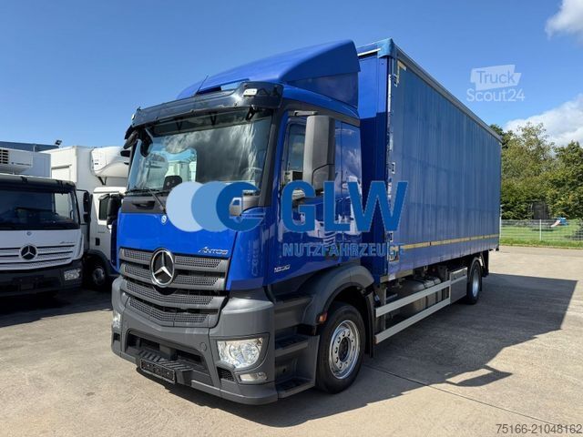 Camion plateau MERCEDES-BENZ ANTOS 1836 L Pritsche/Plane 7,20 m*SCHIEBE