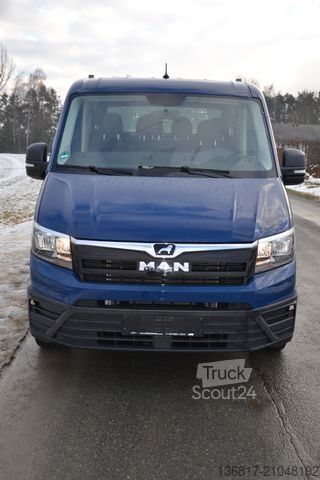 Pick-up dodávka MAN TGE 3.140 DoKa / Pritsche / AHK / Klima