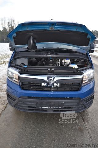 Pick-up dodávka MAN TGE 3.140 DoKa / Pritsche / AHK / Klima