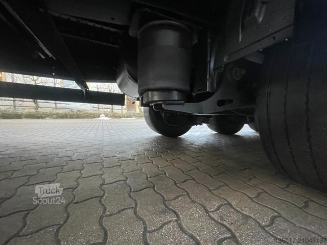 Semi-remorque bâchée KRONE SD Plane Mega Edscha Hubdach 2x Liftachse