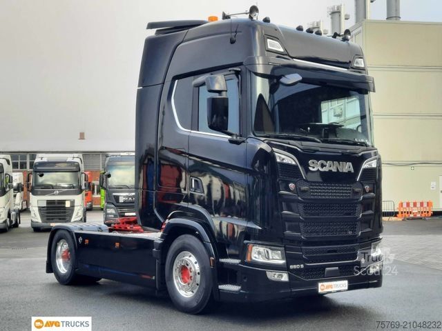 Грузовик для опасных материалов SCANIA S 660 V8 Retarder Standklima Leder Alu