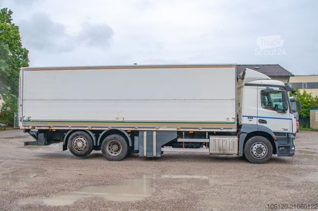 Beverage truck MERCEDES-BENZ Antos 2543 6x2, Lenk-Lift, Getränke Dautel 2000K