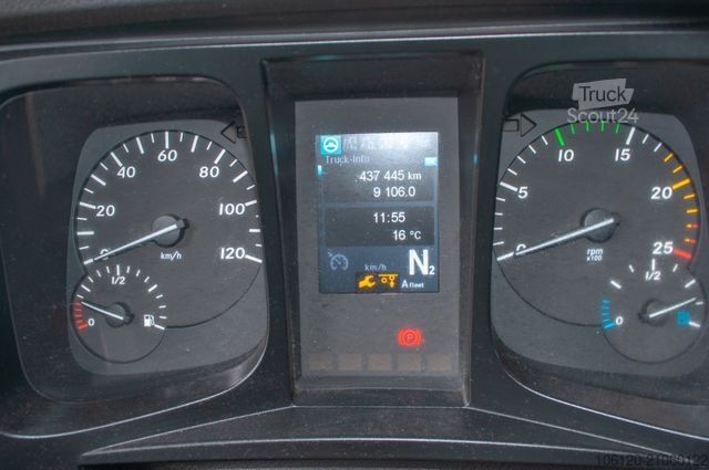 Beverage truck MERCEDES-BENZ Antos 2543 6x2, Lenk-Lift, Getränke Dautel 2000K