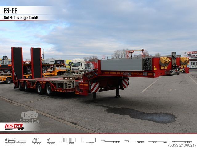 Remorque surbaissée FAYMONVILLE Multimax Satteltieflader (2+2) - nachlaufgelenkt