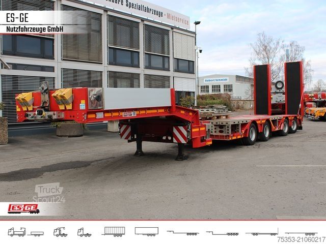 Remorque surbaissée FAYMONVILLE Multimax Satteltieflader (2+2) - nachlaufgelenkt