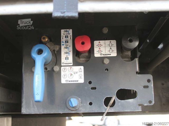 Відкритий напівпричіп з тентом KRONE SD, LOWDECK, LIFTING AXLE, MULTILOCK