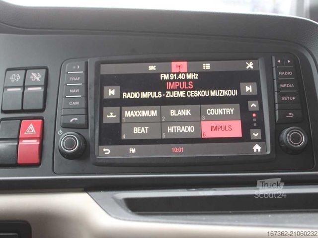 شاحنة بمسطحة ومشمع MAN TGM 18.290, EURO 6, NAVIGATION