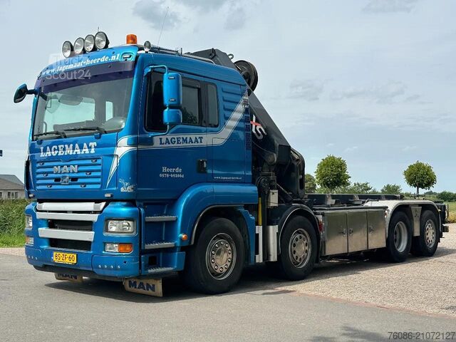 Cable system MAN TGA 35.440 8x2 HIAB 37TM!!RADIO REMOTE/CONTAINE...