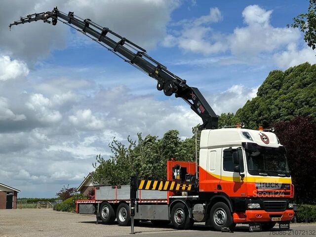 Crane DAF CF 85 /410 !!8X2!!HIAB 47TM!!FLY-JIB!EURO5!!