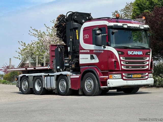 Kranwagen Scania G480 !!TRUCK/TRACTOR!!!CRANE/GRUE/HIAB 105TM!!T...