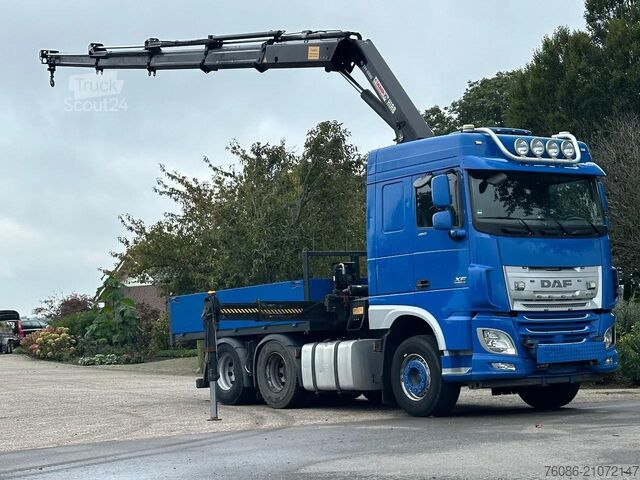 Crane DAF XF 460 6x4!! HIAB 24TM CRANE/KRAN/TREKKER/BAKWA...