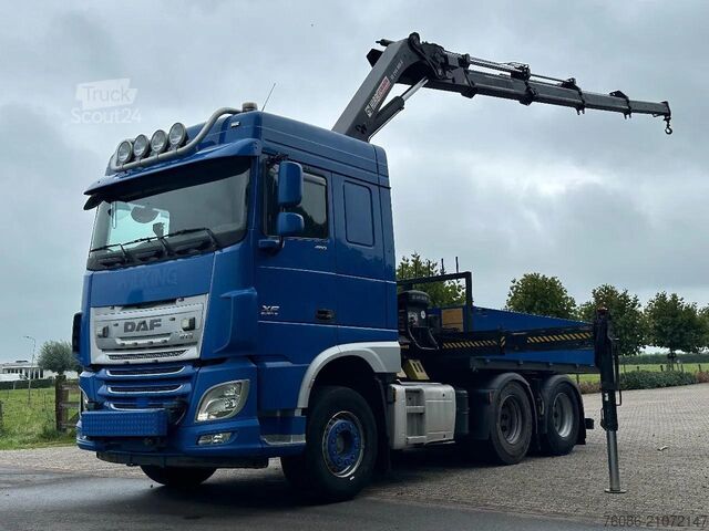 Crane DAF XF 460 6x4!! HIAB 24TM CRANE/KRAN/TREKKER/BAKWA...