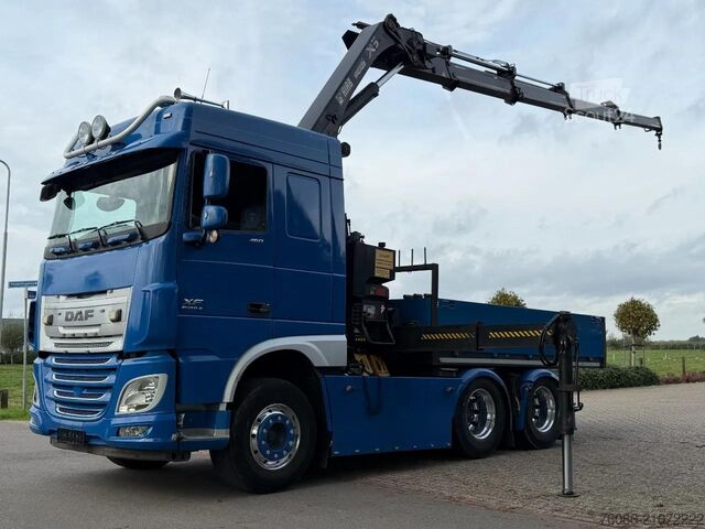 Crane DAF XF 460 SHOW!!SPECIAL!!6x4!! HIAB 24TM CRANE/KRA...
