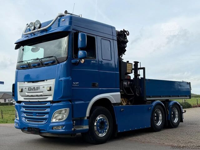 Crane DAF XF 460 SHOW!!SPECIAL!!6x4!! HIAB 24TM CRANE/KRA...