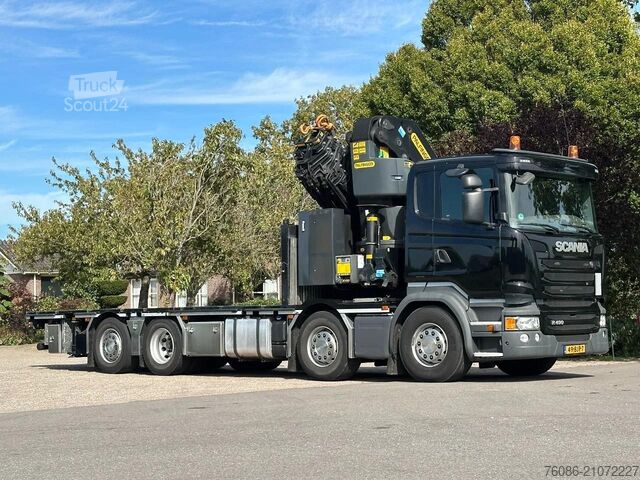 Kraanwagen Scania R490 PALFINGER 92TM!! 2017!!ONLY 66TKM!!!NEW!!