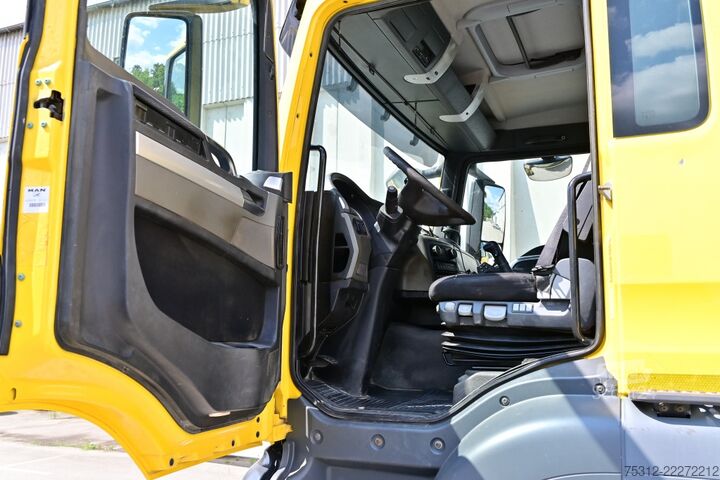 Kamion s kipom s pomičnim kontejnerom MAN TGS35.480  E5 AHK 8x4 Retarder Hiab 26t