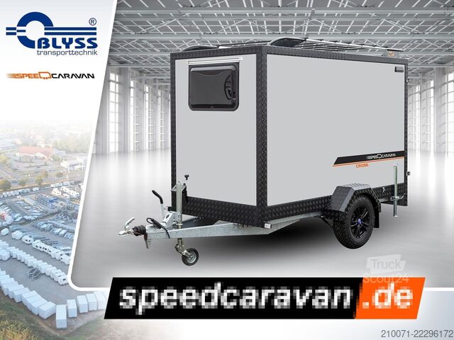 Skaptilhenger BLYSS SPEEDCARAVAN 320 300x146x190cm 1300kg zGG