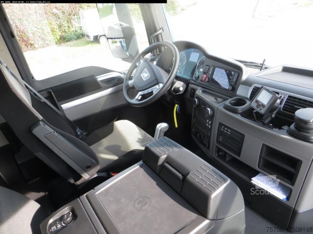 Pašizgāzējs kravas automašīna MAN TGS 18.420 4x4H BL HMF,Elektrokran 1820 K4 RC