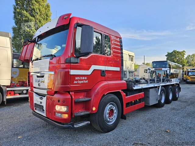  MAN TGS 35.440 8X4-4BL Lift+Lenk Manual PTO