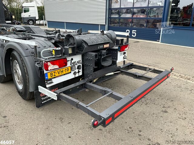 Haakarmsysteem Scania P 360 8x2 Hiab 21 Tonmeter laadkraan