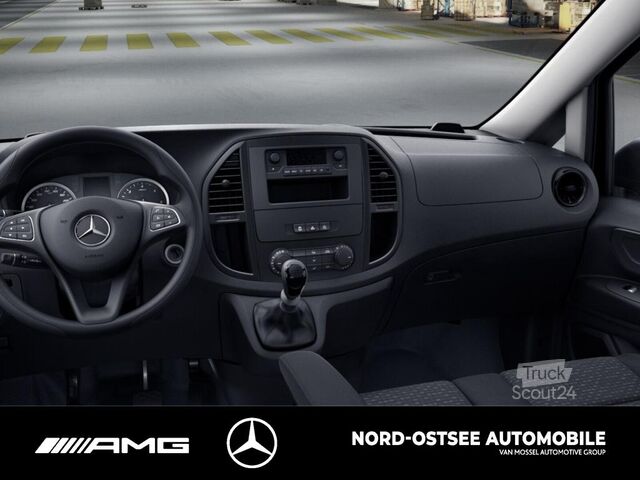 Kassevogn Mercedes-Benz VITO 116 LANG TEMPOMAT HOLZFUßBODEN KLIMAANLAGE
