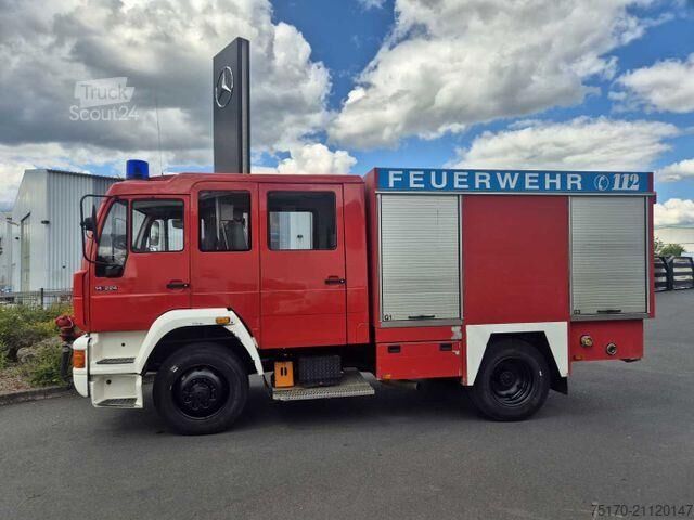 MAN 14.224 4x4 TLF 16/29 Tanker Fire Truck, Fire Brigade MAN 14.224 4x4 TLF 16/29 Tanklöschfahrzeug Feuerwehr