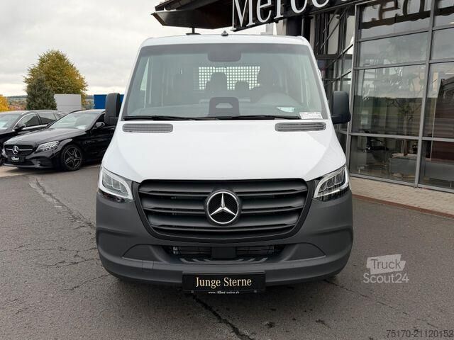 Pritschenwagen Doppelkabine Mercedes-Benz Sprinter 319 CDI 3665 DoKa AHK Klima LED