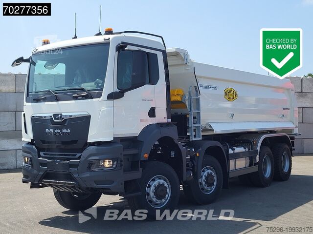 Savivartis MAN TGS 41.480 8X6 NEW! 19m3 Meiller Tipper Big-Axl...