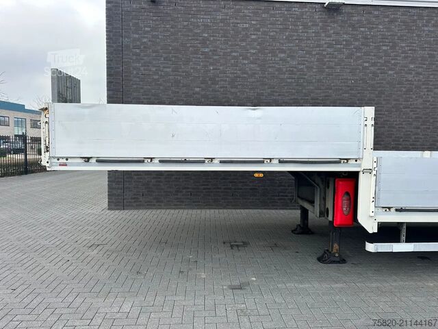 Semi low-loader NOYENS 2 ASSER SEMIE HYDRAULISCH GESTUURD