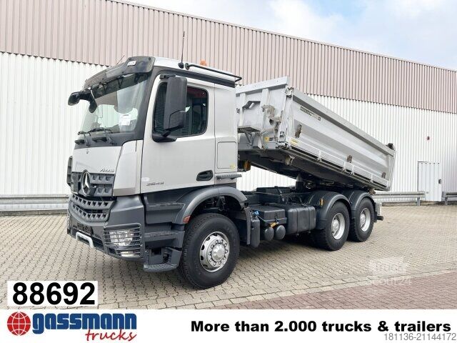 Ανατρεπόμενο φορτηγό Mercedes-Benz Arocs 2643 LK 6x6 HAD, HydroDrive