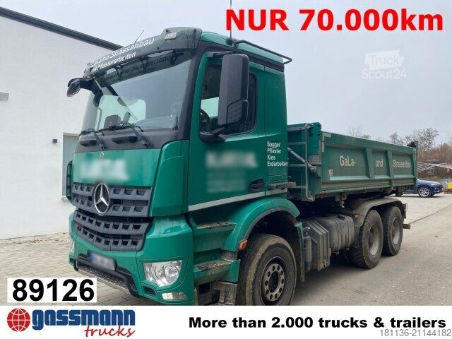 Ανατρεπόμενο φορτηγό Mercedes-Benz Arocs 2645 K 6x4, Retarder, Bordmatik
