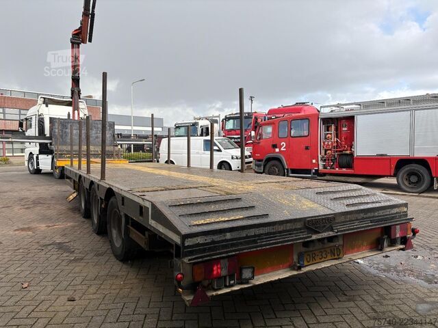 Semi-Tieflader Broshuis PALFINGER 17502 5x + EXTENTABLE 3M + 3x AXLE ST...