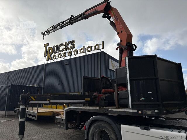 Semi-Tieflader Broshuis PALFINGER 17502 5x + EXTENTABLE 3M + 3x AXLE ST...