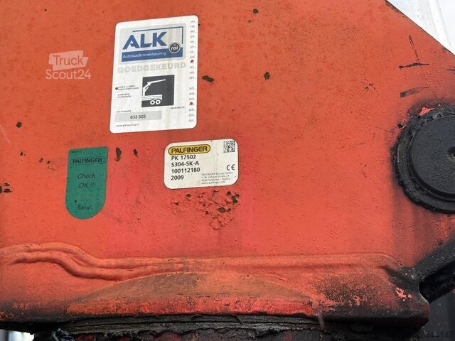 Semi-Tieflader Broshuis PALFINGER 17502 5x + EXTENTABLE 3M + 3x AXLE ST...