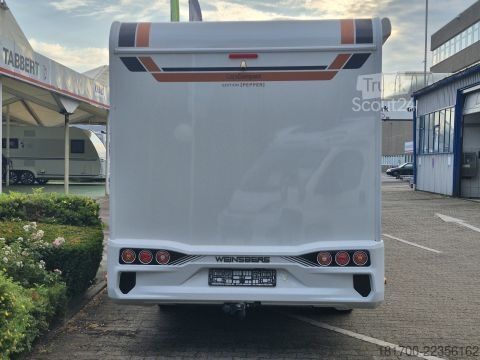 Polointegrovaný karavan Weinsberg CaraCompact 600 MEG EDITION [PEPPER] *2023*Lithium*AHK*Solar*MonoC*