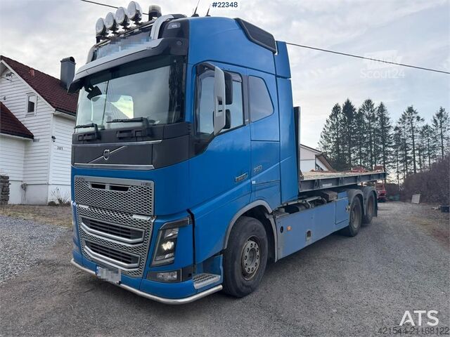 Sistema de brazo de gancho Volvo FH16 6x2 hook truck with 20-ton Palfinger hook