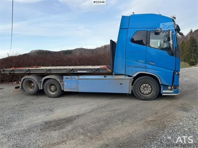 Sistema de brazo de gancho Volvo FH16 6x2 hook truck with 20-ton Palfinger hook