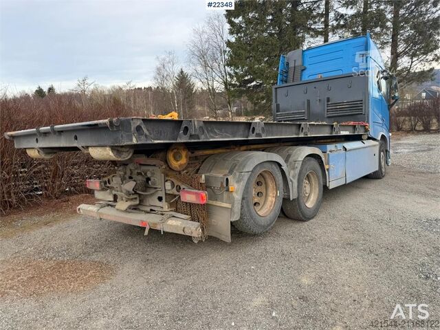 Sistema de brazo de gancho Volvo FH16 6x2 hook truck with 20-ton Palfinger hook