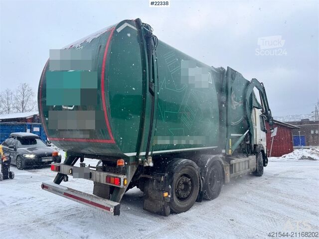 Vehículo de recogida de basuras Volvo FMX 460 Refuse Compactor Truck with Front Loader –