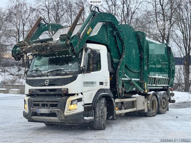 Vehículo de recogida de basuras Volvo FMX 460 Refuse Compactor Truck with Front Loader –