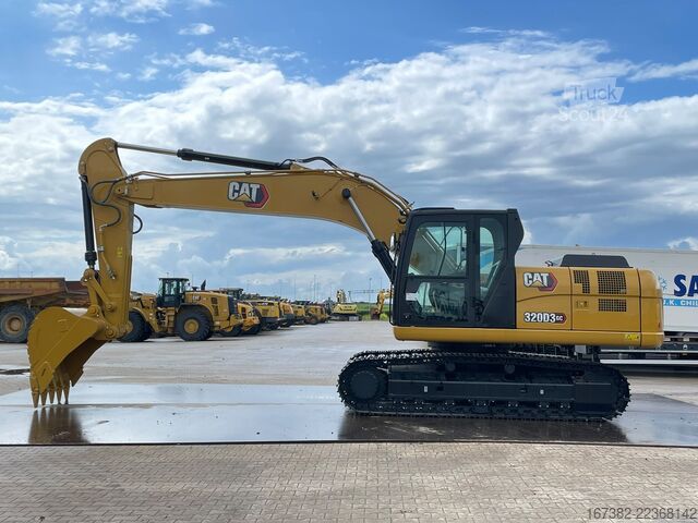Tela-alustainen kaivinkone Caterpillar 320D3 GC