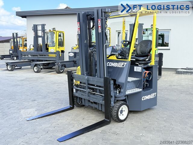 četruvirzienu iekrāvējs Combilift CB2500 GAS TRIPLEX 4900 FORK POSITIONER