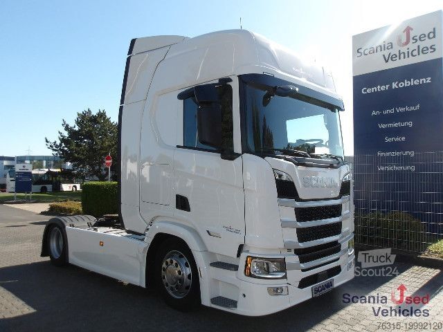 Tilavuusyksikköveturi Scania R460 EB - MEGA EDiTiON - HIGHLINE - ACC - 2x TANKs