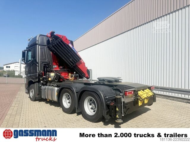 Standard trækkerunit Mercedes-Benz Arocs 2653 6x4, Kran HMF 4020, Funk, Retarder