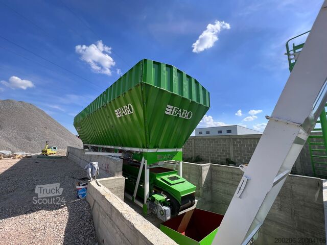 Instalație staționară de amestecare a betonului FABO 110 m³/h Compact Concrete Batching Plant
