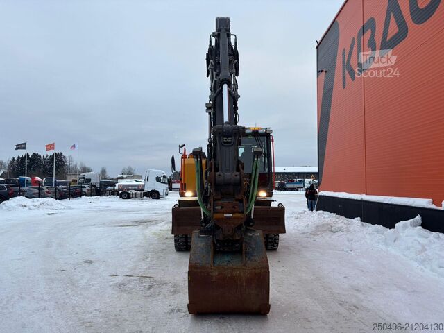 Mobiele graafmachine Volvo EWR 170 E ROTOTILT / AC / CENTRAL LUBRICATION