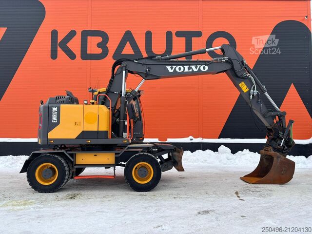 Mobiele graafmachine Volvo EWR 170 E ROTOTILT / AC / CENTRAL LUBRICATION